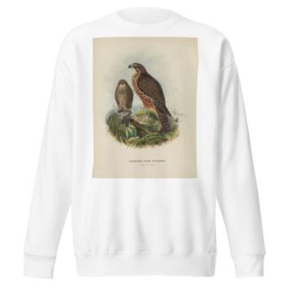 Hieracidea Novae Zealandiae by John Gerrard Keulemans Sweatshirt