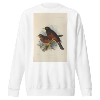 Merula Seebohmi by Henry Seebohm Sweatshirt