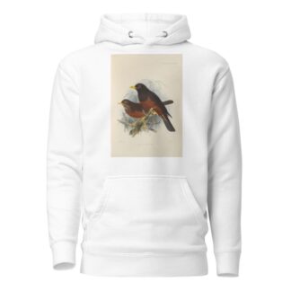 Merula Seebohmi by Henry Seebohm Hoodie