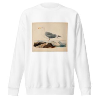European Herring Gull by Ferdinand von Wright Sweatshirt