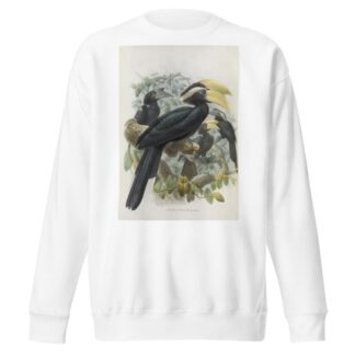 Anthracoceros malayanus by Daniel Giraud Elliot Sweatshirt