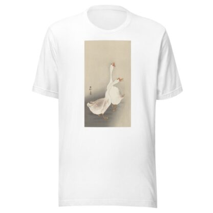 Two geese. by Ohara Koson T-Shirt