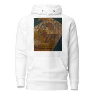 Bottle of Rum and Newspaper by Juan Gris Hoodie