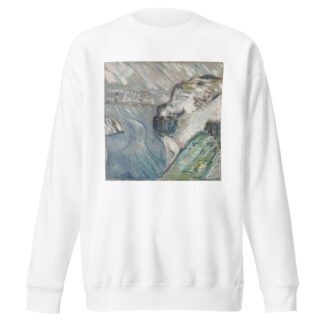 Snowstorm by the Sea by Edvard Munch Sweatshirt