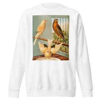 Linnet And Canary Mules by W. A . Blakston Sweatshirt