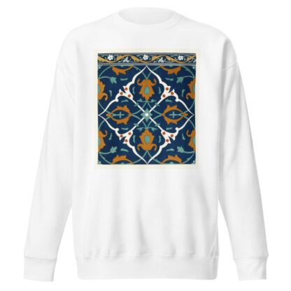 18 plates of ornamental tiles from the Afghan Boundary Commission Pl 12 by Afghan Boundary Commission Sweatshirt