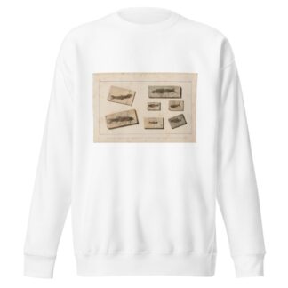 Recherches sur les poissons fossiles Pl.078 by Louis Agassiz Sweatshirt