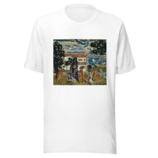 New England Village by Maurice Prendergast T-Shirt