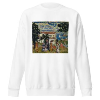 New England Village by Maurice Prendergast Sweatshirt