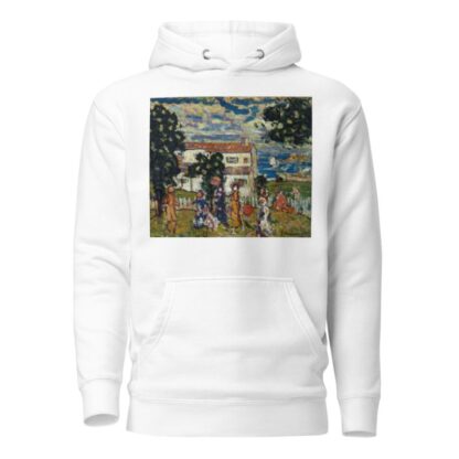 New England Village by Maurice Prendergast Hoodie