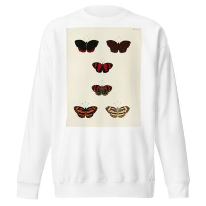 Foreign butterflies occurring in the three continents Asia, Africa and America Pl.063 by Pieter Cramer Sweatshirt