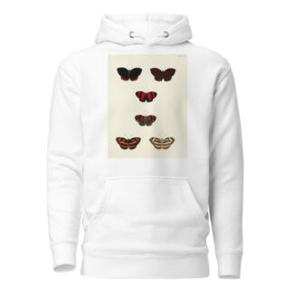 Foreign butterflies occurring in the three continents Asia, Africa and America Pl.063 by Pieter Cramer Hoodie