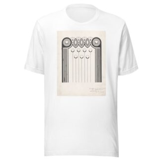 Ornamentale boekdrukstempel voor een boekband by Samuel Jessurun de Mesquita T-Shirt