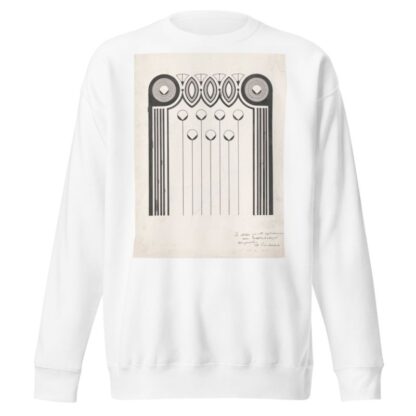 Ornamentale boekdrukstempel voor een boekband by Samuel Jessurun de Mesquita Sweatshirt