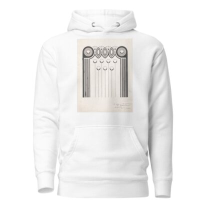 Ornamentale boekdrukstempel voor een boekband by Samuel Jessurun de Mesquita Hoodie
