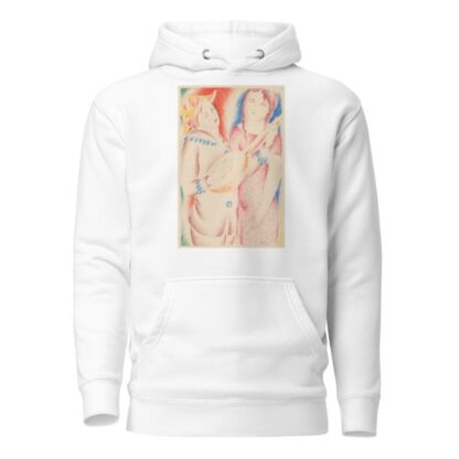 Playing the mandolin by Mikuláš Galanda Hoodie