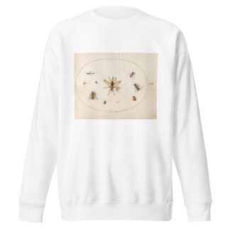 Plate 62; Ten Insects by Joris Hoefnagel Sweatshirt