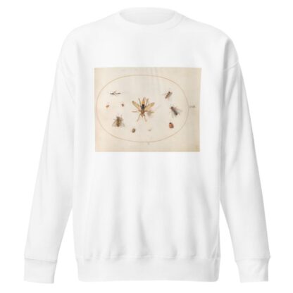 Plate 62; Ten Insects by Joris Hoefnagel Sweatshirt