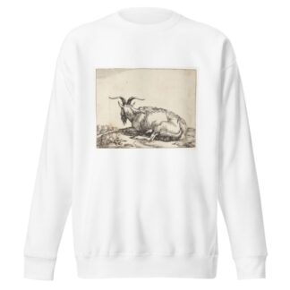 Liggende ged by Marcus de Bye Sweatshirt