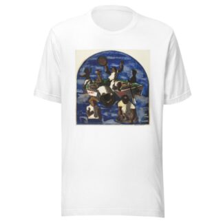 Preparatory drawing for ‘Mining for Gold’ by Cândido Portinari T-Shirt