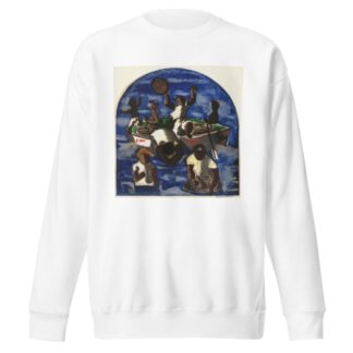 Preparatory drawing for ‘Mining for Gold’ by Cândido Portinari Sweatshirt