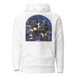Preparatory drawing for ‘Mining for Gold’ by Cândido Portinari Hoodie