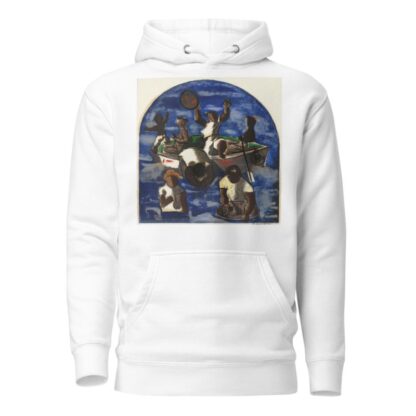 Preparatory drawing for ‘Mining for Gold’ by Cândido Portinari Hoodie