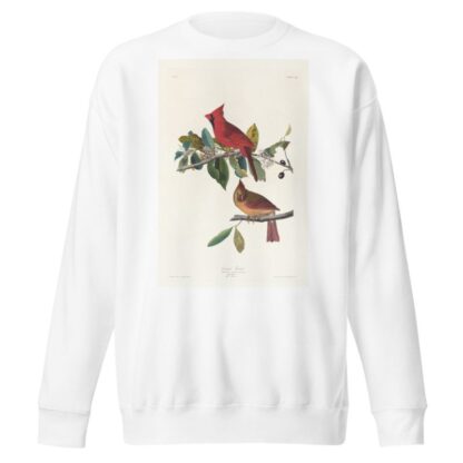 Cardinal grosbeak by John James Audubon Sweatshirt