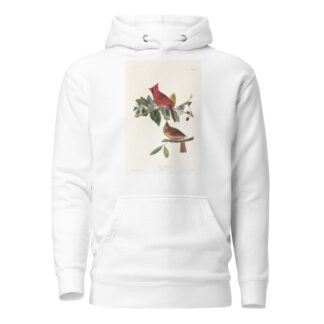 Cardinal grosbeak by John James Audubon Hoodie