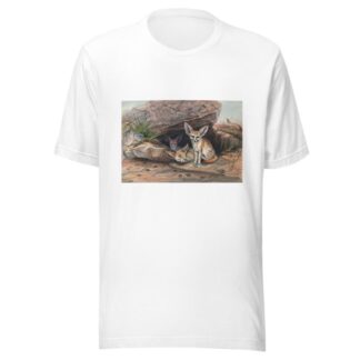 The Fennec Fox by Joseph Wolf T-Shirt