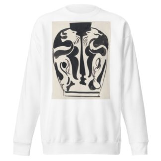 Ontwerp voor een vaas met leeuwenmotief by Carel Adolph Lion Cachet Sweatshirt