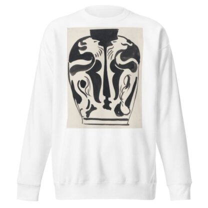 Ontwerp voor een vaas met leeuwenmotief by Carel Adolph Lion Cachet Sweatshirt