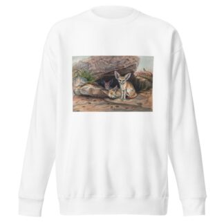 The Fennec Fox by Joseph Wolf Sweatshirt