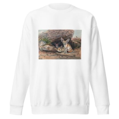 The Fennec Fox by Joseph Wolf Sweatshirt