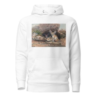 The Fennec Fox by Joseph Wolf Hoodie