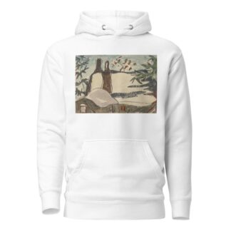 Snowy Rooftops and Trees by Arthur Dove Hoodie