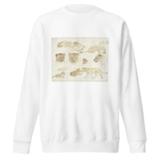 Studies van leeuwen by Anna Maria Kruijff Sweatshirt
