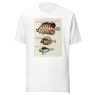 Poissons, ecrevisses et crabes, de diverses couleurs et figures extraordinaires.. Pl.081 by Louis Renard T-Shirt