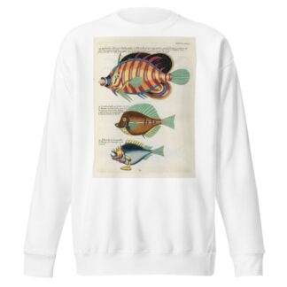 Poissons, ecrevisses et crabes, de diverses couleurs et figures extraordinaires.. Pl.081 by Louis Renard Sweatshirt