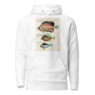 Poissons, ecrevisses et crabes, de diverses couleurs et figures extraordinaires.. Pl.081 by Louis Renard Hoodie