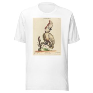 Psittacus albus cristatus maximus by Johann Sebastian Leitner T-Shirt