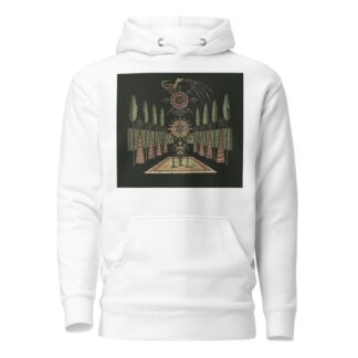 Chinese Garden with Fountain by Anonymous Hoodie