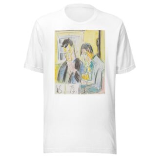 Zwei Männer am Tisch by Ernst Ludwig Kirchner T-Shirt