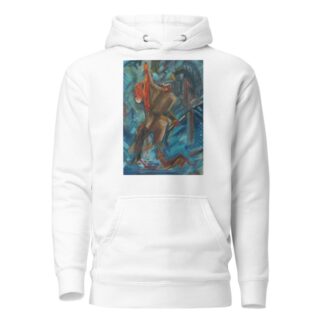 Hunter with a Fox in His Hand by Arnold Peter Weisz-Kubínčan Hoodie