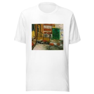 Café Terrace with Posters by Saeki Yūzō T-Shirt
