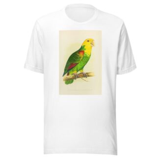Double-Fronted or Le Vaillant’s Amazon by Alexander Francis Lydon T-Shirt