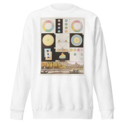 Zur Farbenlehre Pl.01 by Johann Wolfgang Von Goethe Sweatshirt