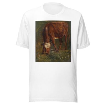 Grazing red heifer. Study by Johan Thomas Lundbye T-Shirt