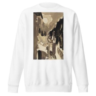Paar im Mondlicht vor dem Haus by Ernst Ludwig Kirchner Sweatshirt