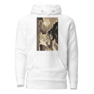 Paar im Mondlicht vor dem Haus by Ernst Ludwig Kirchner Hoodie